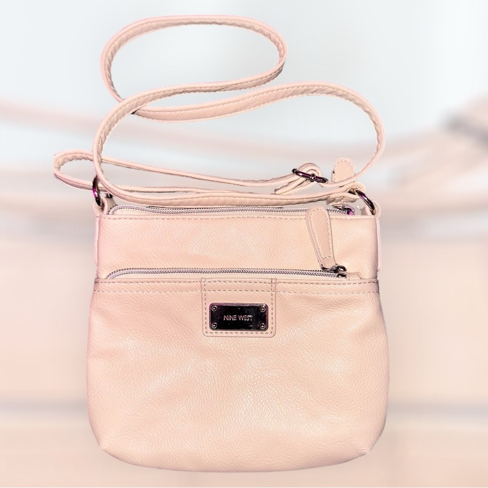 Nine West Cream Crossbody Bag